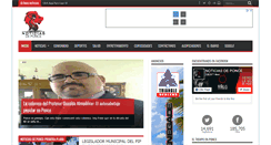 Desktop Screenshot of noticiasdeponce.net